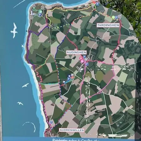 Hébergement de vacances Maison Village, 10 Pers, Proche De La Audinghen